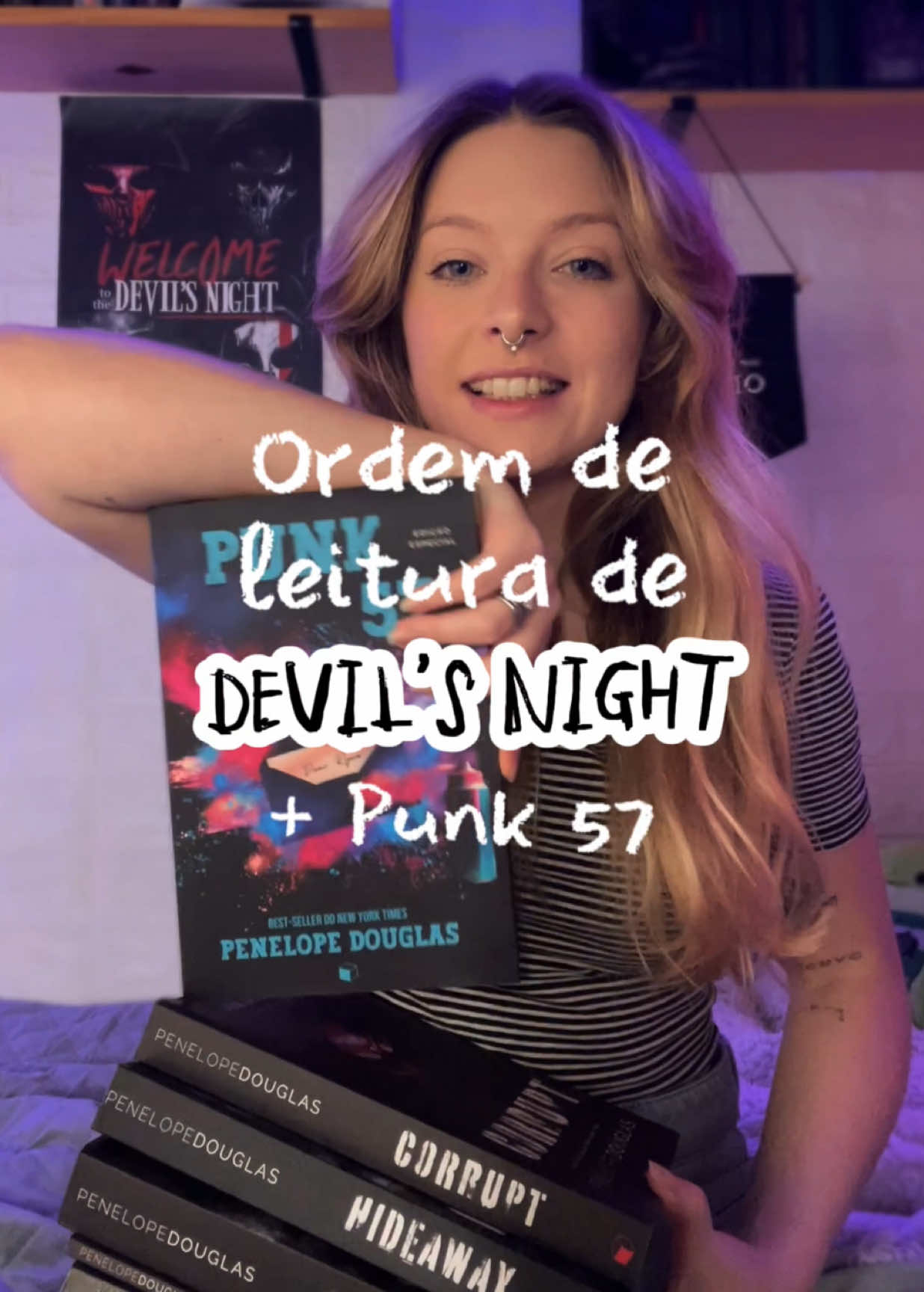 Estamos naquela época do ano… de renovar o vídeo de ordem de leitura de Devil’s Night! 💀 #booktokbrasil  #darkromance #devilsnight #pubk57 #penelopedouglas 