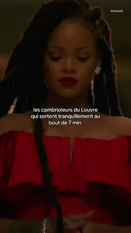 digne d’un film 🫡 #humour #oceans8 #louvre #paris 