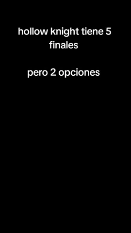 cual sera tu decisión... ... #parati #hollowknight #fyp #finales #tudecision 