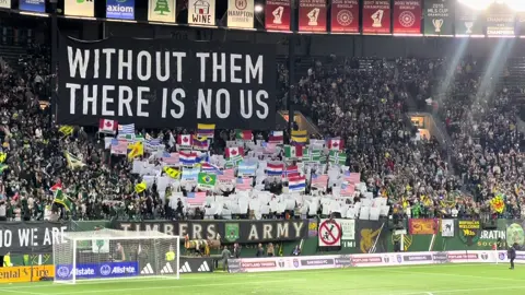 Without them there is no us. #timbers #timbersarmy 