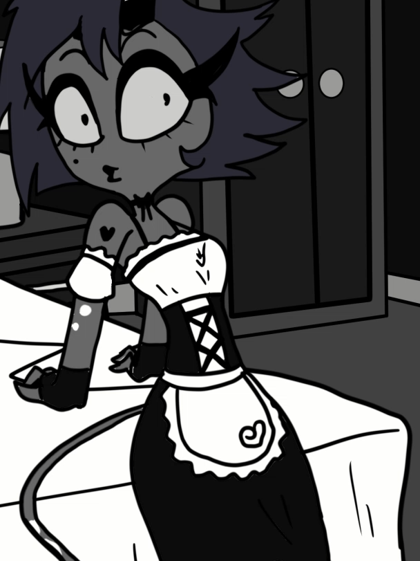 Maid Roleplay #HelluvaBossMillie #HelluvaBossMoxxie #HelluvaBoss #animatic #funnyshorts