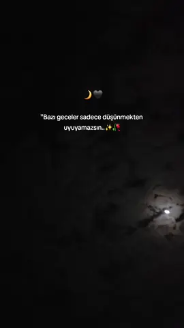 Geceye güze bir söz bırak.