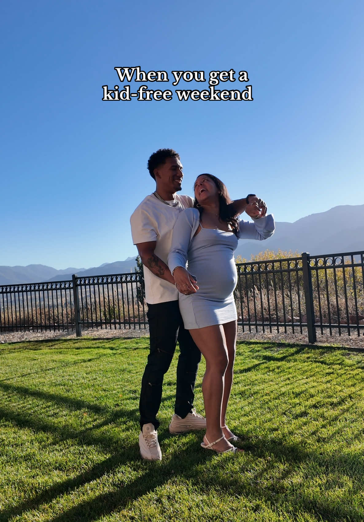 Always cherish this alone time 🤍 #parents #kidfree #weekend 