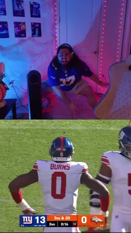WATCH OUT FOR DEFENSIVE PLAYER OF THE YEAR BRIAN BURNS …! 👀 #foryoupage #nfl #jaketv #newyorkgiants #reaction 