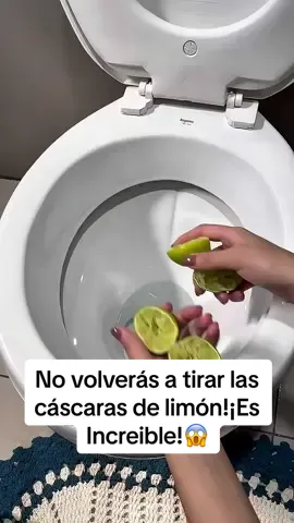 No volverás a tirar las cáscaras de limón!¡Es Increible!😱 #tips #trucosytips #clean #limpieza #trucos 