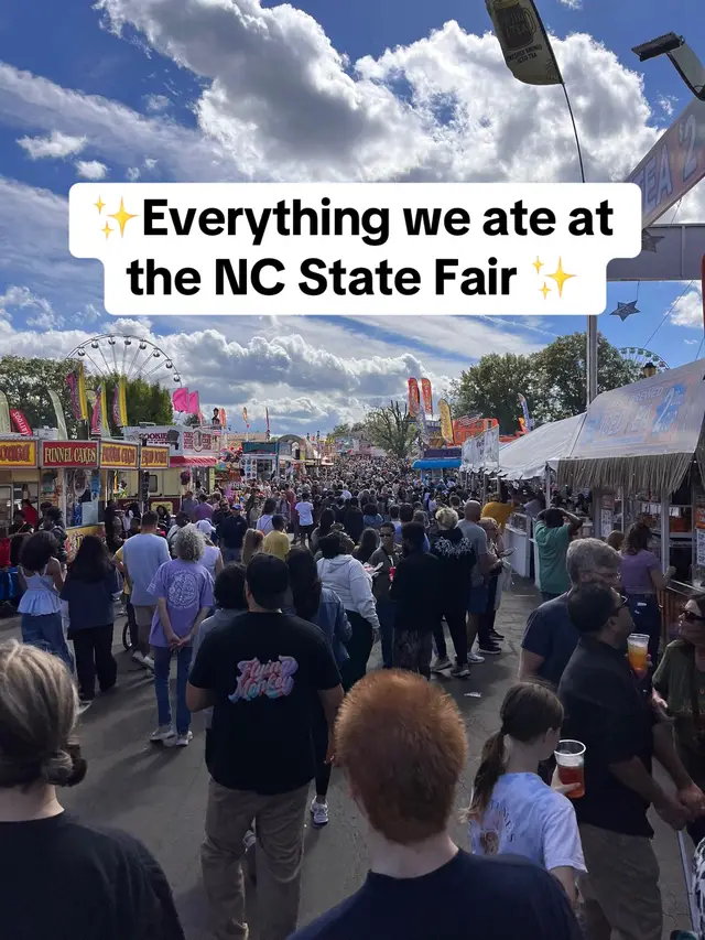 Raleigh State Fair left our tummies full and our pockets empty #raleigh #statefair #ncstatefair @_jrwilliamson 