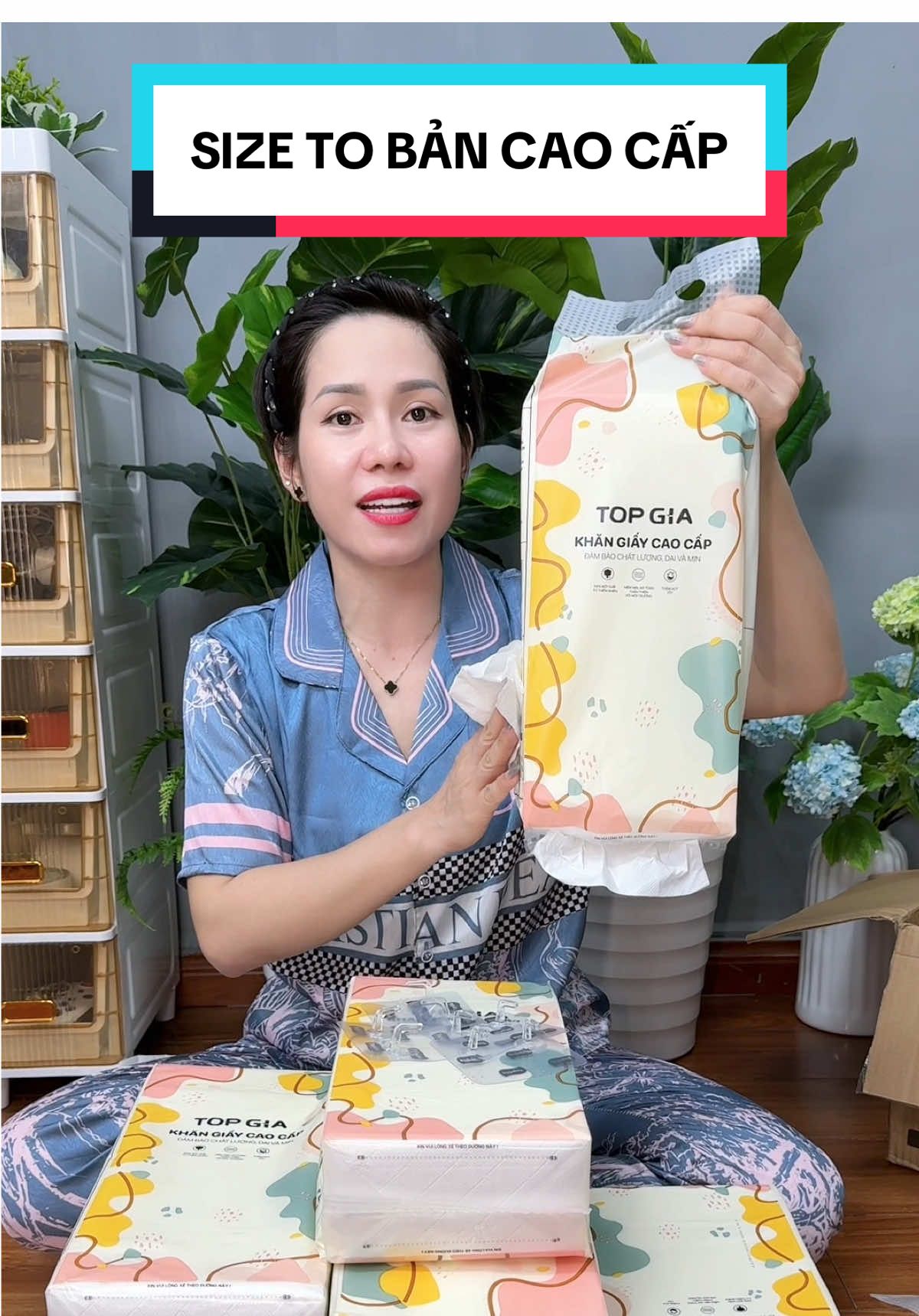 (SIZE TO BẢN CAO CẤP) COMBO 9 bịch khăn giấy CỠ ĐẠI rút treo tường đa sắc 1280 tờ/bịch (tặng 3 móc treo) #Cindythuytichcuc 