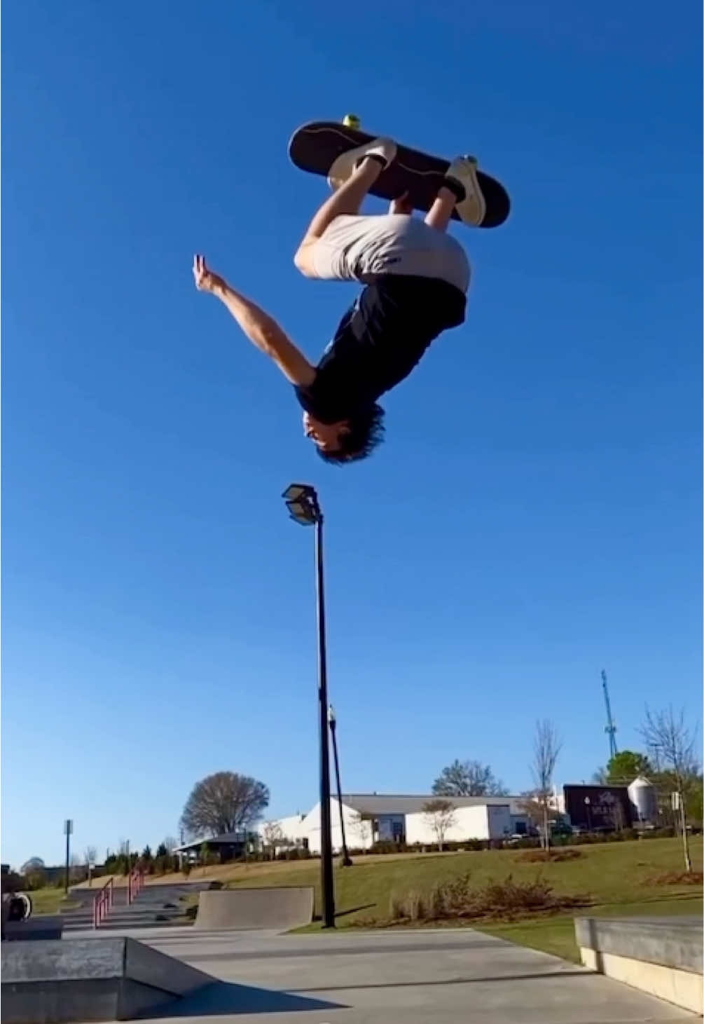 Soaring 🦅  #skate #flip #Skateboarding #fyp #instagram 