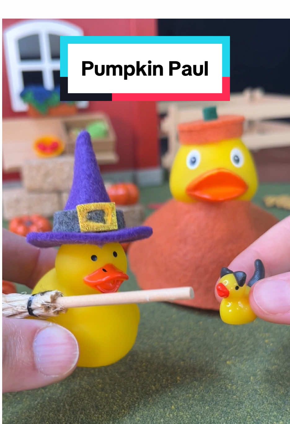 If your pumpkin quacks, it’s probably Paul. Co-creator: @Mrs Waffle 