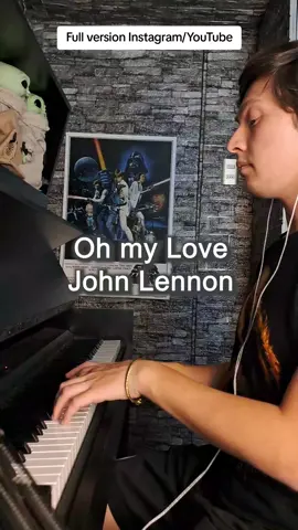 Oh my Love - John Lennon (Piano Cover) Perteneciente al álbum 