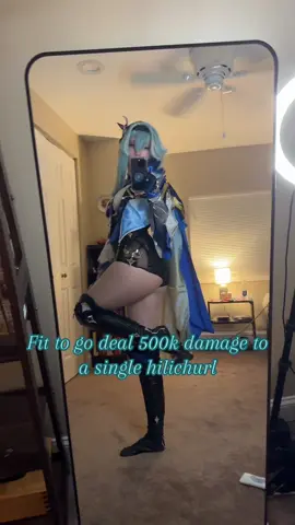 Just looked it up and saw that someone hit 7mil damage w her??? wtf kind of time do yall have omg . . . #cosplay #eulagenshinimpact #GenshinImpact #eulacosplay #fypシ 