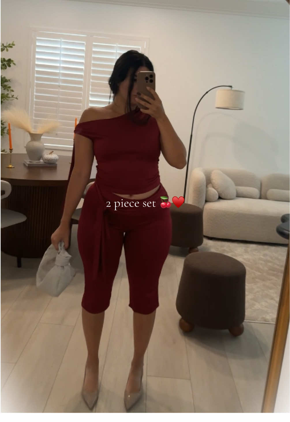 OoTD #trendyclothing #twopieceset #red 