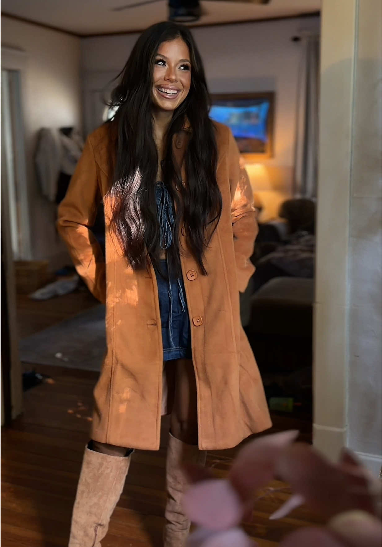 YOU GUYS! seriously endless options with this set! Oversized sweater with the skirt and knee highs, pairing the top with a fun pair of pants?!!! Literally obsessed 😍  #fyp #tiktokshopfinds #falloutfitinspo #fallfashion #giftguide  