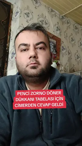 PENCİ ZORNO DÖNER DÜKKANI TABELASI İÇİN CİMERDEN CEVAP GELDİ  #türkiye #haber #döner 