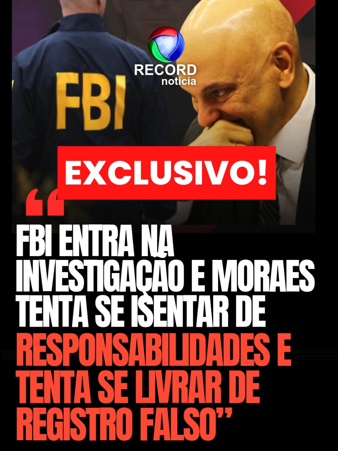 🚨 URGENTE! 💥 FBI entra em caso de Filipe Martins; Moraes tenta se livrar de “tatuagem” de erro e cobra a PF após EUA confirmarem registro falso! O ministro Alexandre de Moraes (STF) está sob forte pressão após o FBI entrar na investigação de Filipe Martins. O ministro foi forçado a cobrar explicações da PF após o governo dos EUA confirmar que o **registro de entrada de Martins no país, usado para prendê-lo, era falso!** **A COBRANÇA E O ERRO JUDICIAL:** Moraes determinou que a PF reexplique em **5 dias** a acusação de que Martins viajou para os EUA no reveillon de 2022, o que era a base da prisão. No entanto, a alfândega americana (CBP) desmentiu a informação e disse que o registro era falso. **A TENTATIVA DE SE ISENTAR:** O jornalista Marcos Tosi classificou a reação de Moraes como uma tentativa de 