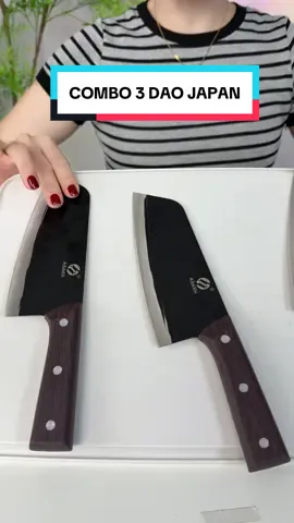 COMBO 3 DAO JAPAN CHẤT LIỆU THÉP KHÔNG RỈ, ĐẠ NẶNG, TIỆN DỤNG, GỌT HOA QUẢ, CHẾ BIẾN THỨC ĂN #dao #cindythuytichcuc