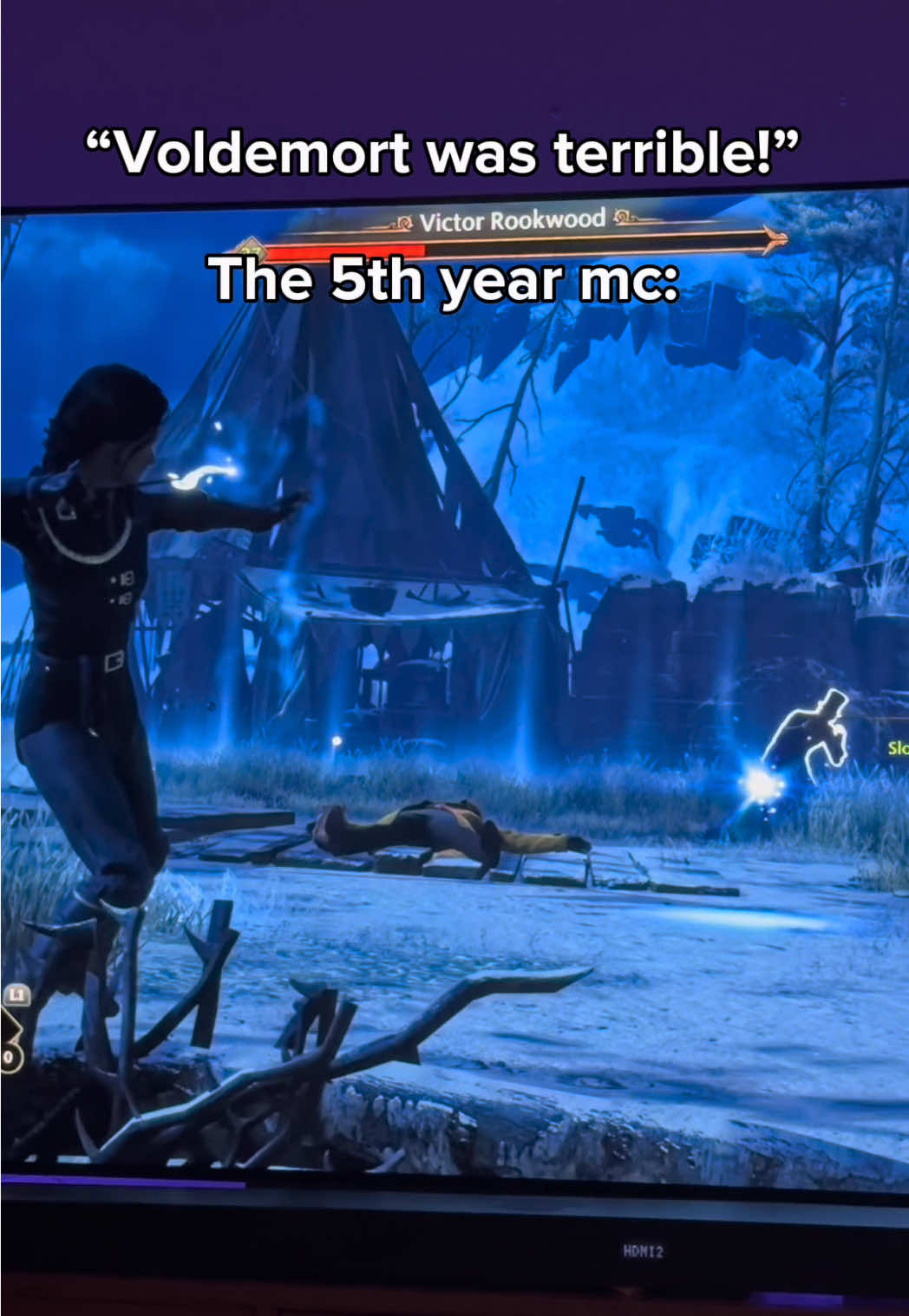 VOLDEMORT was terrible…?  /// Idea creds: itseyris /// #hogwartslegacy #hogwartslegacygame #avadakedavra #ancientmagic #evil 