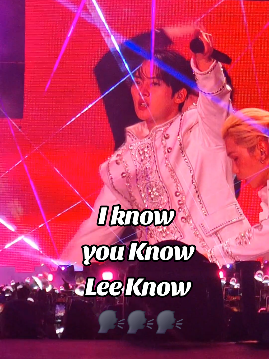 coraje que me dió ayer que no gritaran 🫩🫩🫩 #jjam #leeknow #straykids #stay @Stray Kids #kpop 