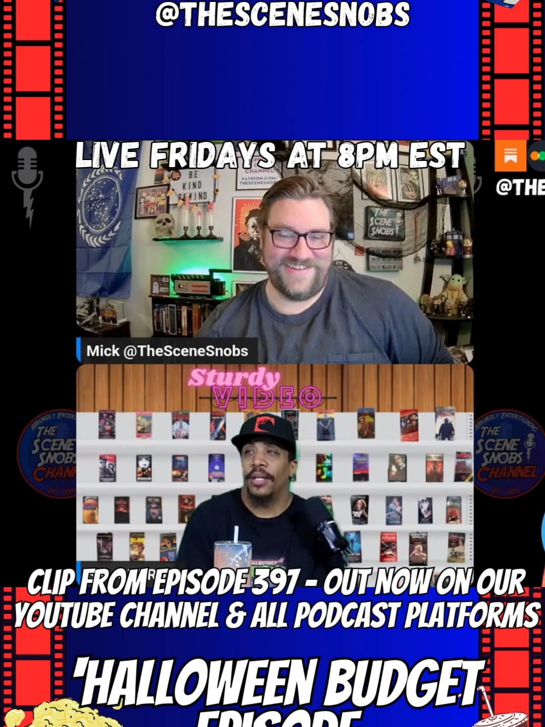 Clip from The Scene Snobs Podcast episode 397 