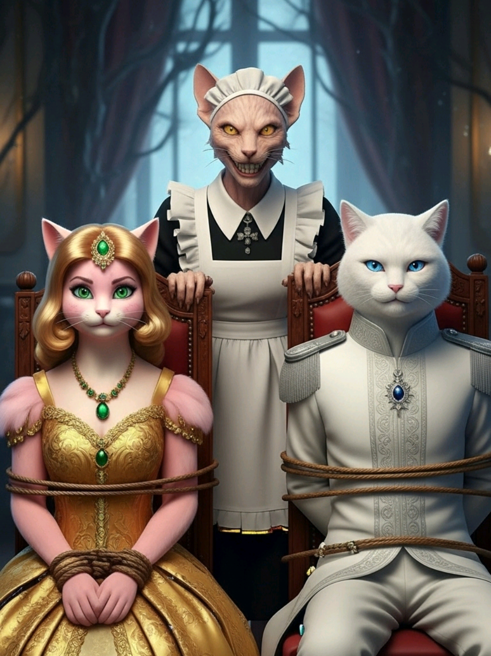 the lost kitten princess part10 #kittenprincess  #lostkittenprincess  #meoflix  #catstory  #goviral 