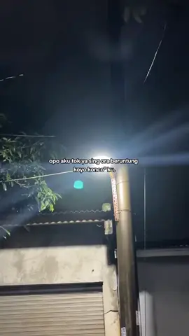 tidak seberuntung konco