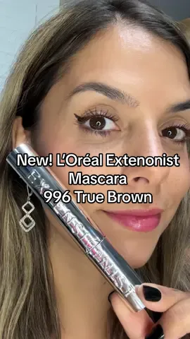 New! @loréal paris usa extensonist mascara - 996 true brown #lorealparispartner #lorealmascara #extensonistmascara #mascara #makeup 