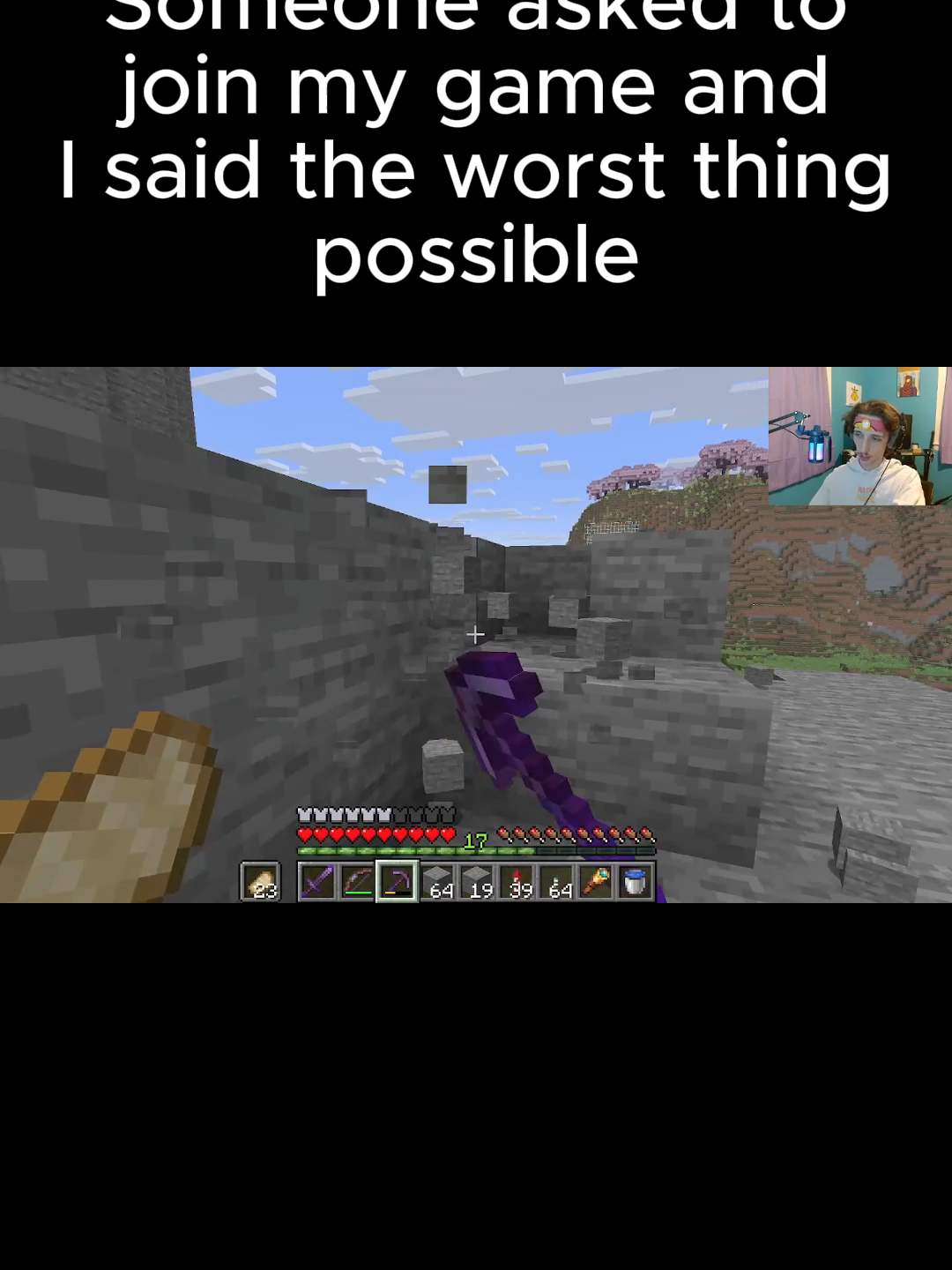 From my latest stream lol #kylelemon #streamer #LetsPlay #Minecraft #fyp