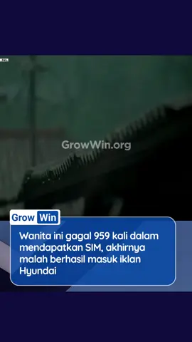 Gini nih kalau tekad udah jadi kunci! Kenalan sama Cha Sa-soon, nenek dari Korea Selatan yang bikin banyak orang kagum karena kegigihannya Lahir tahun 1947 dan tinggal di desa kecil Jeonbuk, Nenek Cha punya mimpi bisa nyetir sendiri biar bisa lebih mudah ke rumah anak-anaknya dan nganter hasil kebun ke pasar. Tapi perjuangannya buat dapetin SIM? Luar biasa panjang. Mulai tahun 2005, beliau terus coba ujian teori sampai 2010. Total? 950 kali percobaan sebelum akhirnya lulus! Lima tahun penuh usaha tanpa nyerah. Setelah itu, ujian praktik pun sempat gagal beberapa kali lagi, dan baru berhasil di percobaan ke-960. Total biaya yang dikeluarkan lebih dari $12.000. Tapi yang bikin haru, para instruktur malah kagum banget sama semangat dan ketekunannya. Kisah Nenek Cha langsung viral di Korea, beliau jadi dikenal di seluruh negeri dan bahkan berkesempatan muncul di iklan Hyundai!! Dari sini kita bisa belajar, kalau kamu punya tekad sekeras itu, umur dan kegagalan gak akan jadi penghalang. Gak ada kata terlambat buat kejar mimpi kamu. __ Follow @growwinid untuk update terbaru seputar berita bisnis, teknologi, dan insight menarik! Download Aplikasi GrowWin di Appstore dan Playstore untuk akses 1800+ modul pembelajaran bisnis berbagai bidang Source: Instagram/wissenlab Video: YouTube/Prodigioso-be8gj DM for credits or removal. All rights and credits reserved to the respective owner(s) #growwin #bisnis #investasi #ide #unik #berita