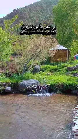 في بعض الأحيان تدرك أن الجلوس وحدك أفضل بكتير من بعض البشر