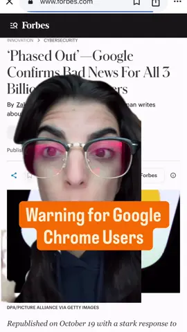 Day 19: 31 Days to a safer you If you use Google Chrome you need to watch this!  #googlechrome #cybersecurity #google #privacy 