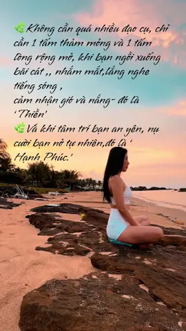 Thiền hoà mình vào thiên nhiên.Hành trình trở về với chính mình.#yoga #suckhoechomoinguoi #viral #fyp #tiktok 