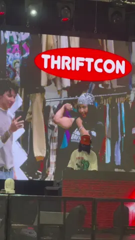 Shout out the Dj and camera ppl #thriftcon #thrift #fyp #gym #houston 