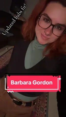Updated Babs fit! 💜💛 (I managed to get a thinner sweater AND the right color pants in jeans so they fit better!) #fyp #foryoupage #barbaragordon #barbaragordonedit #batgirl 