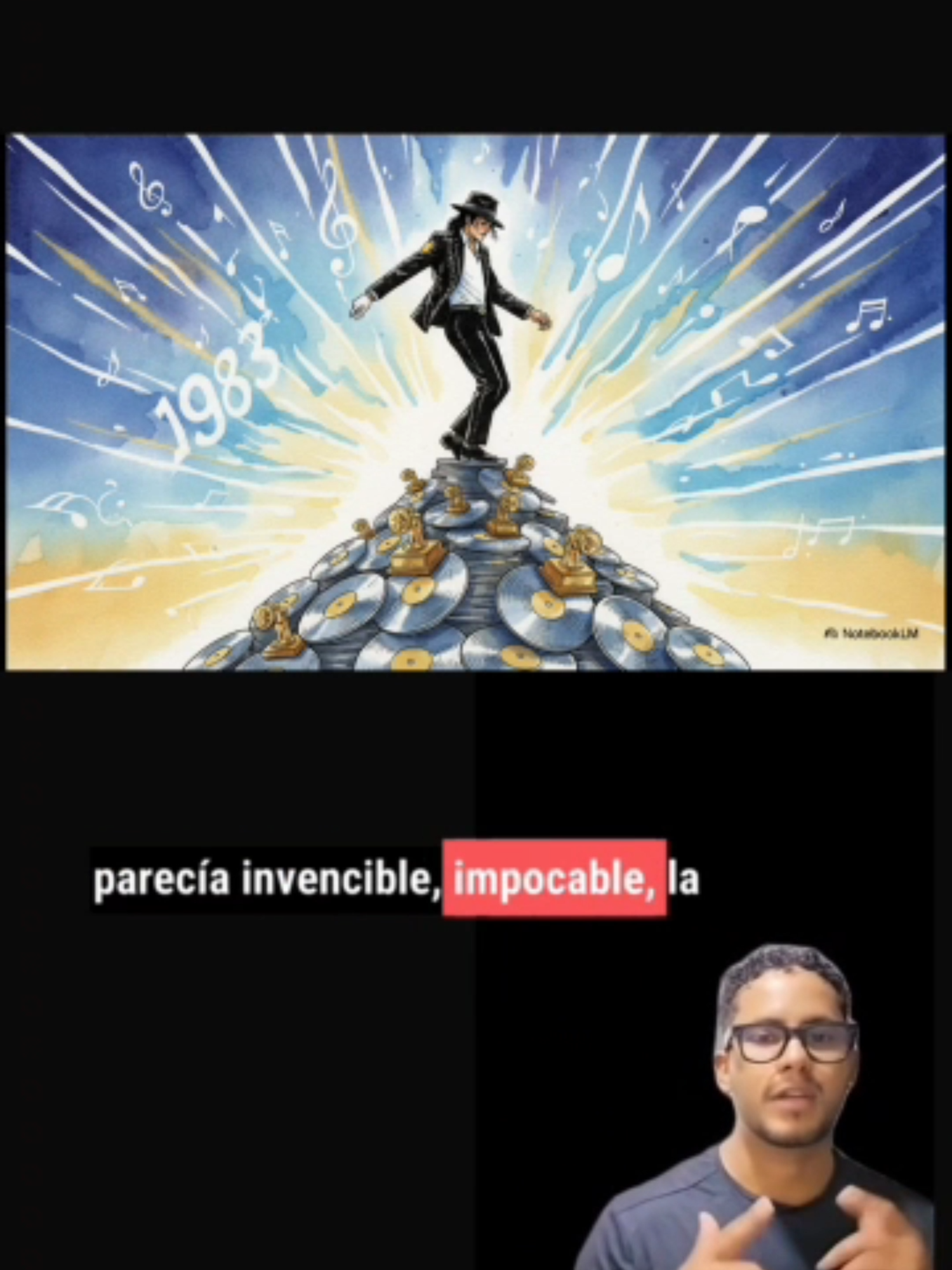 “Thriller la noche en que el monstruo desperto “El mundo bailaba con él… sin notar que el verdadero terror habitaba en su propia alma.” #fyp #tiktok #paratii #foryou #MJ