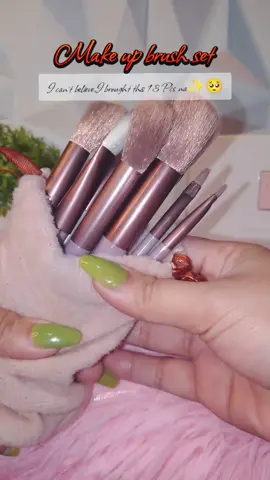 13 pcs make up brush set with pouch ✨🎀#makeupbrushes #makeupbrushset #13pcsmakeupbrushes #fyp 