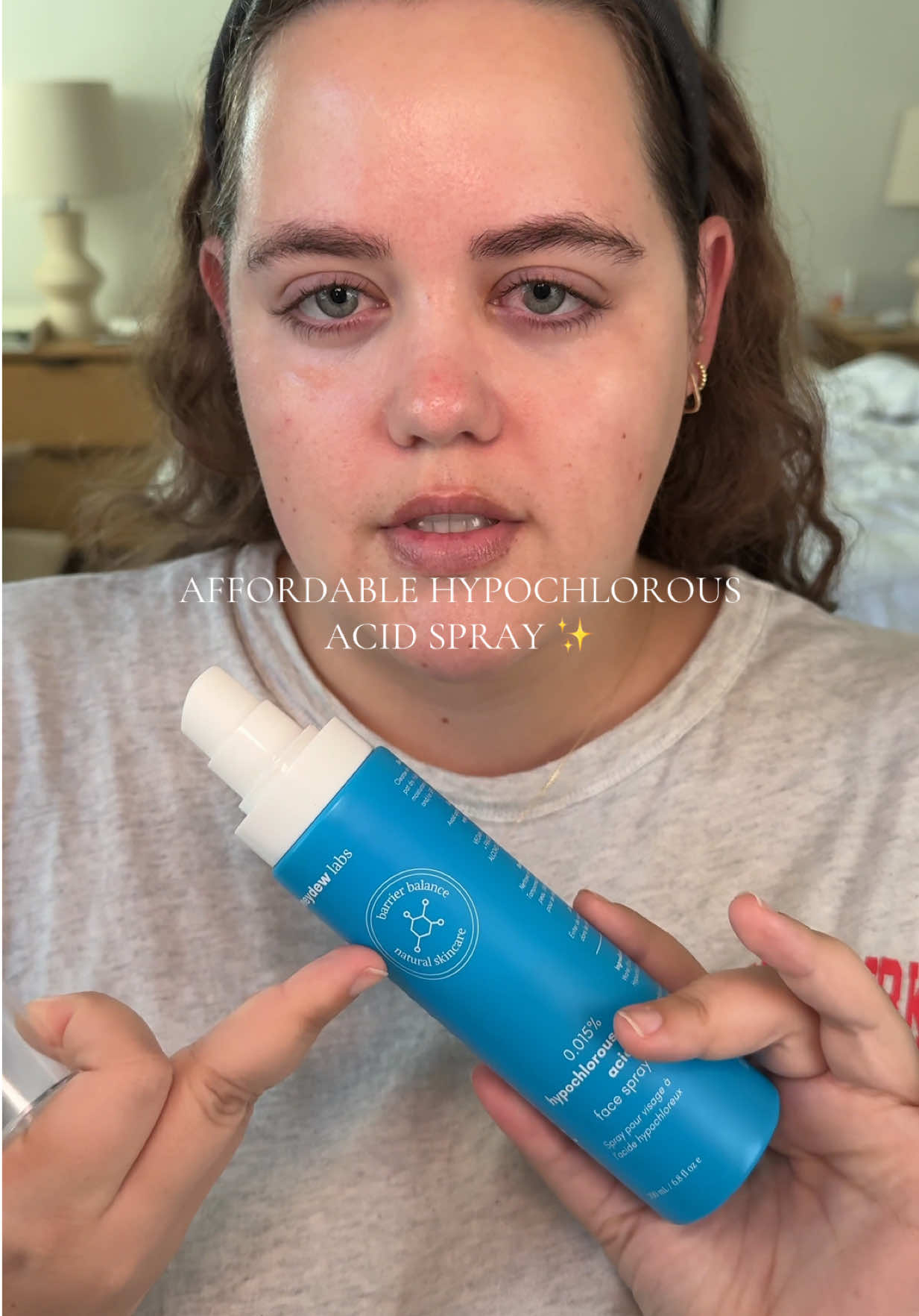 I swear by the @Honeydew Labs hypochlorous acid spray because it’s affordable and works amazing 🤌🏻  I also have more value sets available in my showcase!  #hypochlorousacidspray #hypochlorousacid #acneproneskin #affordableskincare #skincarefavorites 