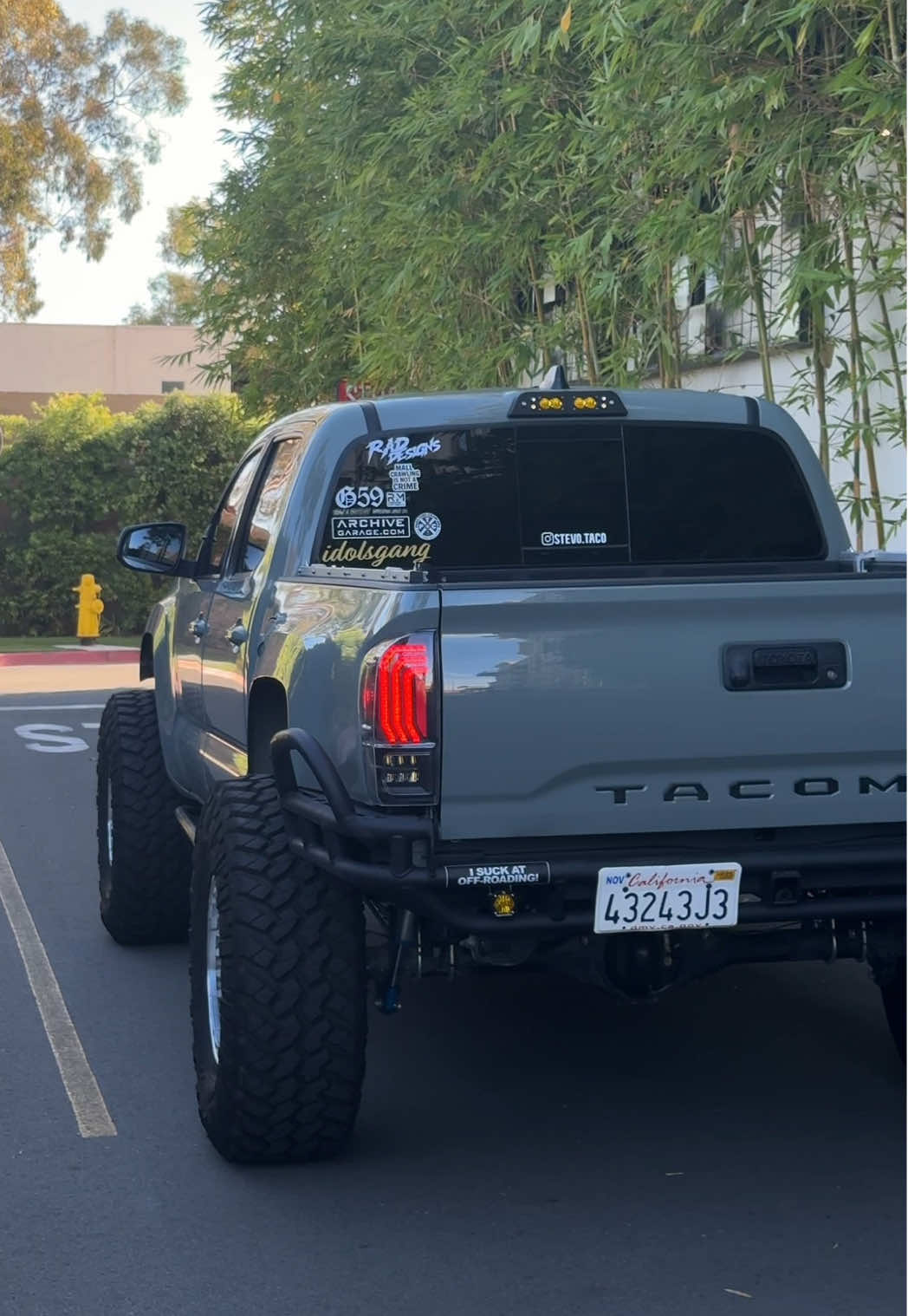 Last post with no bumper 🙂‍↔️ #tiktokautocampaign #tacoma #trucktok #automotive #37s 