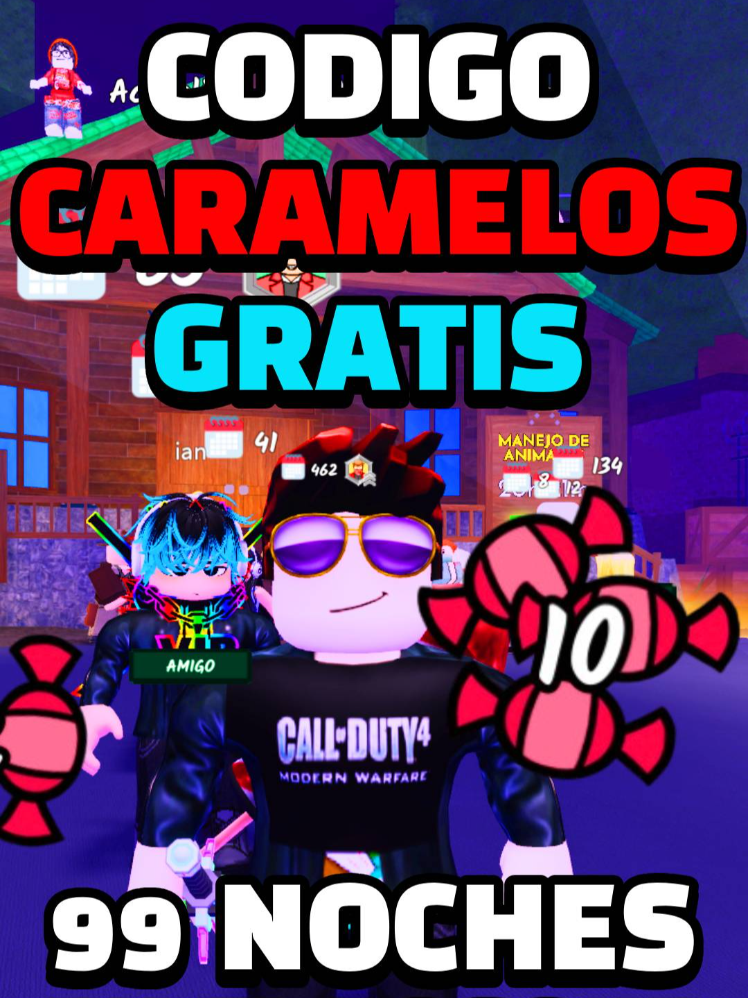 CÓDIGO CARAMELOS GRATIS shorts #99nochesenelbosque #seyaru #99nightintheforest