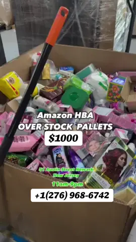 AMAZON HBA PALLETS ONLY A FEW AVAILABLE HERE ST THE PALLETKINGS WAREHOUSE #palletkings #hba #amazon #wholesalers #resale 