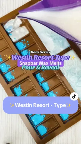 ✨Westin Resort-Type✨ Releasing Soon!  Green Tea Nectarine Violet Jasmine Peony Bergamot Musk Amber #snapbars #melbourne #waxmelts #smallbusinessaustralia #snapbarwaxmelts 