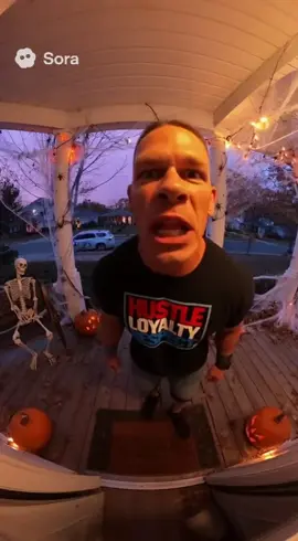 Your not fooling Cena anymore!!! #soraai #WWE #johncena #halloween #funny 