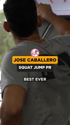 PR after PR 💪 Jose Caballero's been on a tear with High Performance Coordinator Brice Crider, taking his strength to new heights.