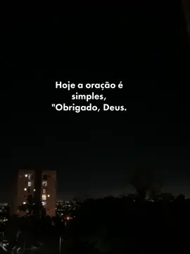 Hoje a oração é simples, 