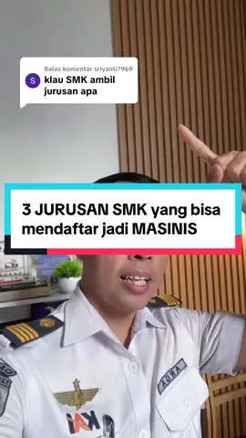 Membalas @sriyanti7969 Sejauh ini, 3 jurusan itu yang selalu menjadi persyaratan untuk formasi Masinis 😇 #kai #ptkai #masinis #rekrutmenkai #masiniskai 
