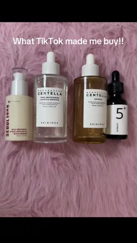 I love all these serums so much, totally worth it! #skincare #kbeauty #serum #skin1004 #glowingskin 