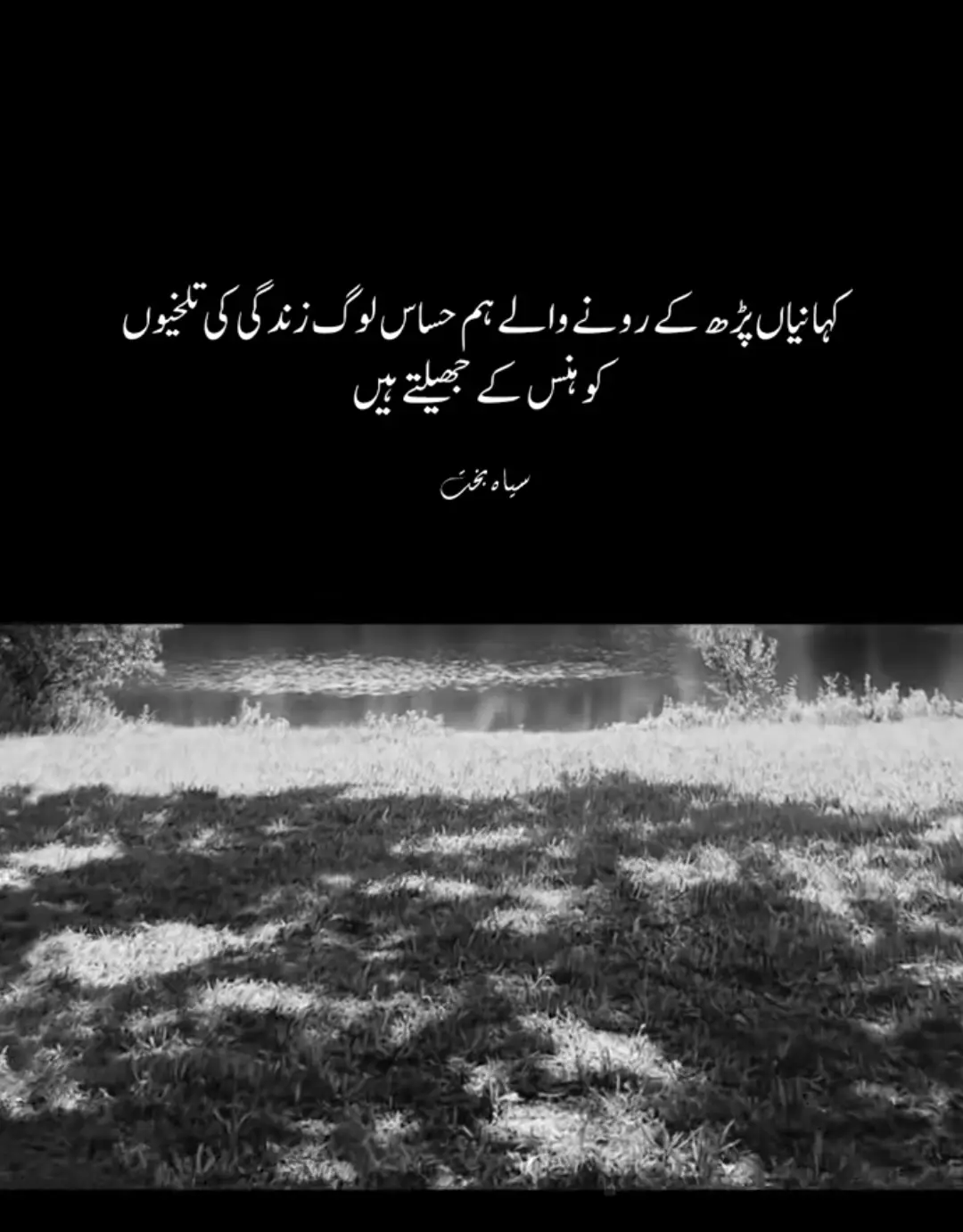 میرے نصیب میں خوشی زیادہ دن نہیں رہتی ایک وقت تھا میرے پاس تم تھے تو ہی میرا سب کچھ تھا : مجھے تجھ پہ ناز تھا میں بڑے غرور میں رہتی تھی لیکن جانِ جاں آج دیکھ لو میں اس زندگی سے مایوس ہوں میرے پاس سب کے ہوتے ہوۓ میں اکیلی ہوں مجھے سمجھ نہیں آرہی  میں کیا کروں نا تمہیں بھول سکتی ہوں نا پا سکتی ہوں ماہی کی باتیں✨ . . . 🥺✨🖤