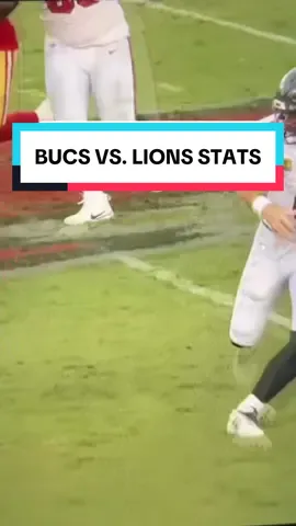 Four IMPORTANT Stats to know before Bucs vs. Lions on Monday Night Football 📈📈 #nfl #mondaynightfootball #fantasyfootball #football #fyp 