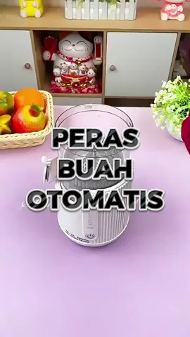 Cukup potong buah jadi 2 sisi dan masukin ke alat ini langsung jadi jus siap diminum 🍹 #juicer #perasbuah #slowjuicer 
