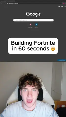 Rebuilding Fortnite by epic games within a minute #future #vibecoding #Fortnite