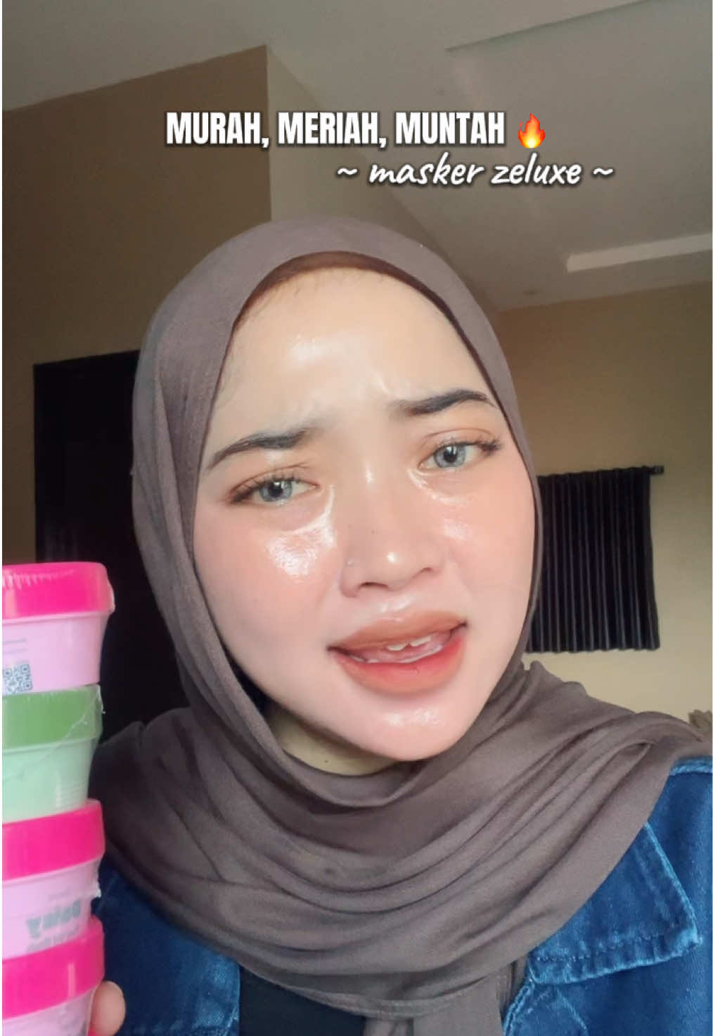definisi murah, meriah, muntah 😭🙏🏻🔥 #fyp #viral #zeluxe #zeluxeskincare #masker #maskerzeluxe #peeloffmask #skincare #skincareproducts 